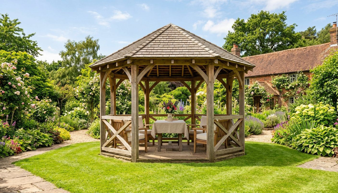 Comment choisir le meilleur kiosque en bois pour votre jardin ?