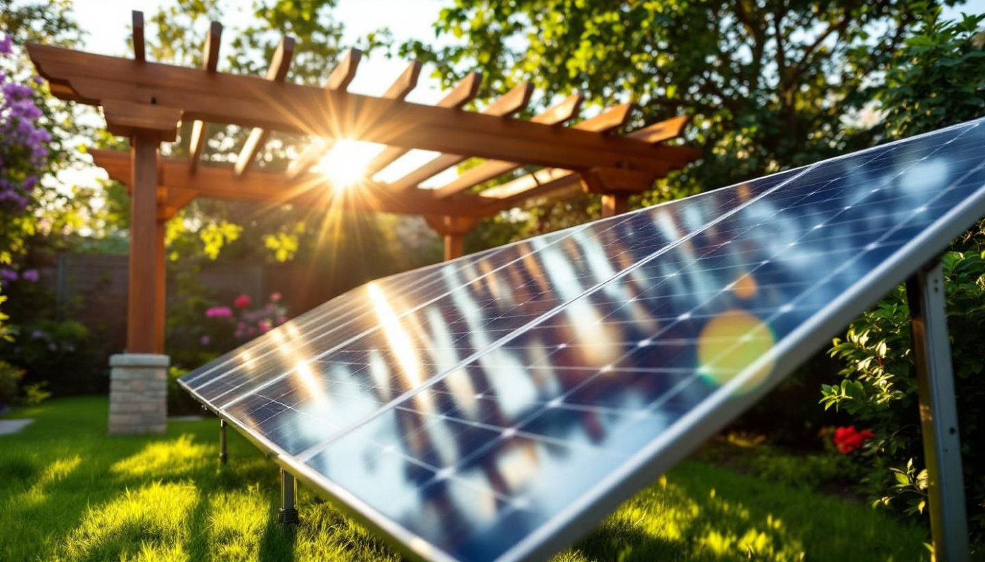 Comment intégrer des panneaux solaires dans votre jardin sans nuire à l'esthétique ?