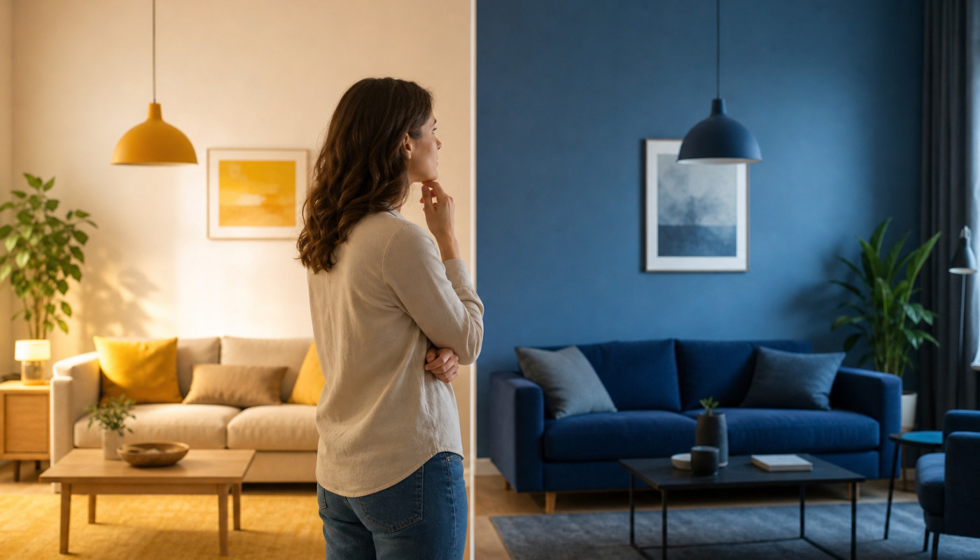 Le pouvoir transformateur d’une couleur sur l’humeur dans l’aménagement intérieur
