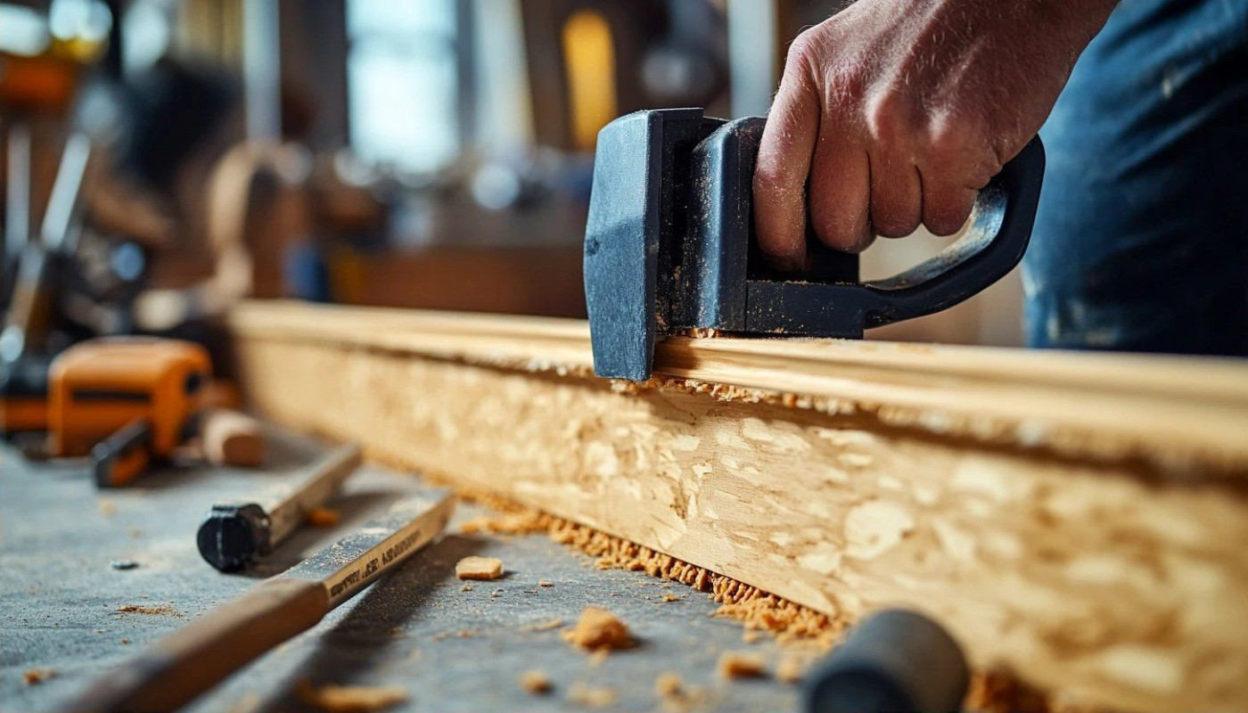 Techniques pour ajuster les coupes imprécises de plinthes